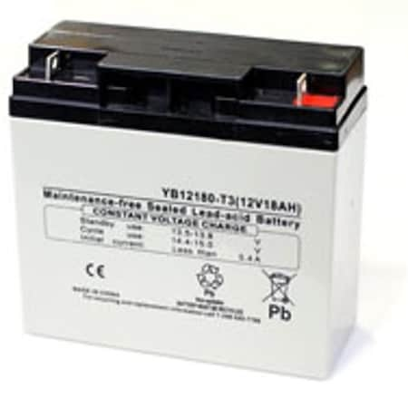 ILC Replacement for Battery It-yb12180 12 Volt 18ah Sealed Lead Acid Battery IT-YB12180 12 VOLT 18AH SEALED LEAD ACID BATTERY